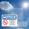 Signmission No Lifeguard On Duty Swim At, 10 in W x Rectangle, Plastic OS-2PACK-NS-P-710-L-14680 - alternate 3